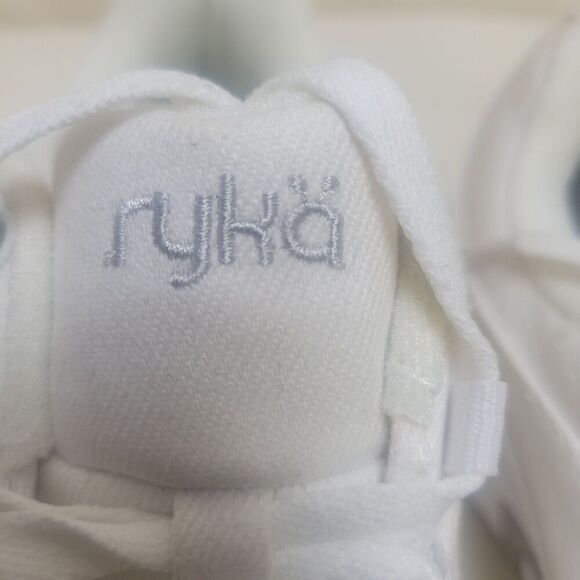 Ryka Nitracel Womens Size 7.5 White canvas upper Summer Sneakers, Volleyball - Picture 8 of 14